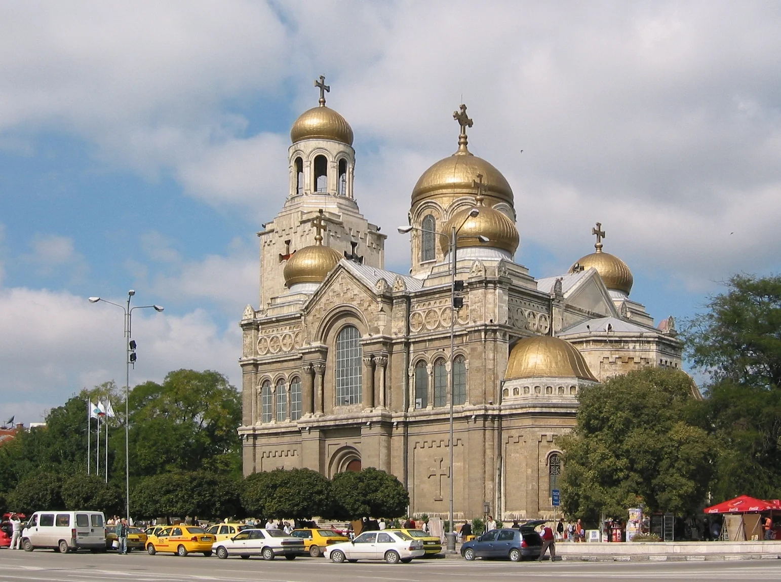 Cathedral of the Dormition in central Varna